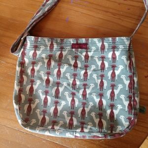Bungalow 360 Canvas Llama Purse
